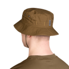 Панама тактическая универсальная маскировочный головной убор для спецслужб 61 Коричневый TR_556261 - изображение 3