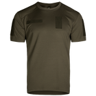 Футболка мужская тактическая полевая повседневная футболка для спецсужб XXXL Олива TR_5864XXXL - изображение 10