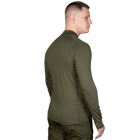 Лонгслив тактичечкий мужская футболка с длинным рукавом для силовых структур M Олива TR_7065M - изображение 4