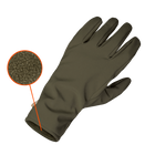 Рукавички тактичні польові універсальні рукавиці для мисливців та силових структур M Оліва TR_5877M - зображення 2