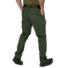 Штани тактичні чоловічі зносостійкі похідні штани для силових структур KOMBAT XXXL-Long Олива TR_6537XXXL-Long - зображення 4