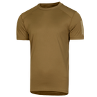 Футболка мужская тактическая полевая повседневная футболка для спецсужб (L) Койот TR_7136 (L) - изображение 1