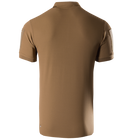 Поло футболка тактическая полевая повседневная футболка для силовых структур XS Койот TR_797XS - изображение 4