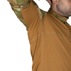 Рубашка боевая тактическая дышащая рубашка для специальных подразделений UBACS M Multicam/Койот TR_7082 (M) - изображение 7