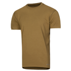 Футболка чоловіча тактична польова повсякденна футболка для спецсужб XL Койот TR_2409XL - зображення 1