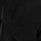 Кофта тактическая флисовая форменная гипоалергенная кофта для силовых структур KOMBAT M Черный TR_6565M - изображение 9