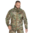 Куртка тактическая полевая износостойкая теплый верх для силовых структур XL Multicam TR_0012 (XL) - изображение 2