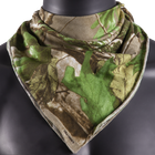 Бандана тактическая универсальная маскировочная бандана для спецслужб KOMBAT 60х60см 189 OAK Green TR_189 - изображение 3