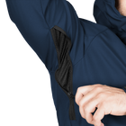 Куртка тактическая полевая износостойкая теплый верх для силовых структур XXXL Синий TR_7005XXXL - изображение 6