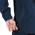 Куртка тактическая полевая износостойкая теплый верх для силовых структур XXXL Синий TR_7005XXXL - изображение 10