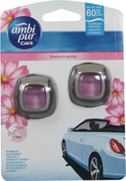 Aromatyzator Ambi Pur AP Car Jag Flower Duo 2 x 2 ml (1001000615) - obraz 1