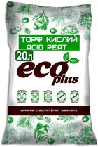 Торф Кислый Eco Plus 20л