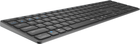 Клавіатура бездротова RAPOO E9800M Blade Multi-mode Wireless Grey (217369) - зображення 5
