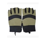 Тактическая армия – Перчатки без пальцев Tactical Army OLIV p. S - изображение 1