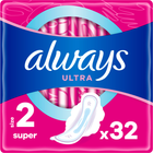 Wkładki Always Ultra Super (Rozmiar 2) 32 sztuki (4015400095132) - obraz 1