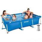 Каркасный бассейн Intex 28271 - 3, 260 х 160 х 65 см (2 006 л/ч, тент, подстилка)