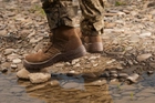 Берцы тактические. Мужские ультралёгкие боєвые ботинки Maxsteel Hi-legs Coyote 45 (297мм) коричневые - изображение 8