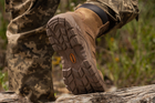 Берці тактичні. Чоловічі ультралегкі бойові черевики Мaxsteel Hi-legs Coyote 46 (304мм) коричневі - зображення 6