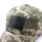 Тактична кепка липучка 55-56р., тактична бейсболка піксель під шеврон S, бейсболка камуфляжна ЗСУ (ВСУ) - зображення 5