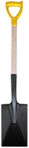 Лопата траншейная Mastertool с черенком и ручкой 180 х 290 х 495 мм L-1200 мм (14-6270)