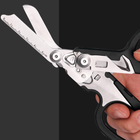 Многофункциональные тактические ножницы парамедика EDC Черные с Кейсом - изображение 2