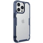 Противоударный TPU Чехол Nillkin Nature Pro Series для Apple iPhone 14 Pro Max (6.7") Синий (прозрачный)