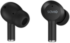 Słuchawki bezprzewodowe Savio TWS ANC-101 czarne (SAVSLTWS ANC-102) - obraz 4