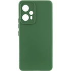 Чехол Silicone Cover Lakshmi Full Camera (A) для Xiaomi Redmi Note 12T Pro Зеленый / Dark green Без бренда