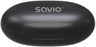 Бездротові навушники Savio TWS-10 Black (SAVSLTWS-10) - зображення 2