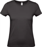 Футболка B&C #E150\women Черный XL