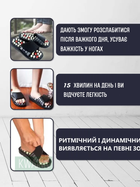 Акупунктурные лечебные массажные тапочки NAZIM массажер для ног с шипами размер 42-43 - изображение 4