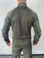 Тактичний костюм олива (убакс зі штанами) для НГУ, ЗСУ ріп-стоп XL - зображення 5