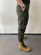 Тактичний костюм олива (убакс зі штанами) для НГУ, ЗСУ ріп-стоп XL - зображення 9