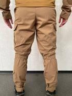 Тактический костюм с наколенниками и налокотниками (убакс + штаны) койот для ВСУ S - изображение 9