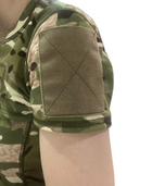 Жіноча футболка тактична військова M мультикам - зображення 3