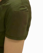 Женская футболка тактическая военная XL олива - изображение 5