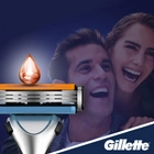 Pasek do golenia dla mężczyzn Gillette Sensor 3 z 6 wymiennymi wkładami (7702018550807) - obraz 3