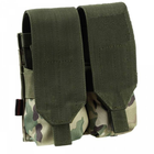 Двойной подсумок для магазинов M4 Pentagon MOLLE MAGAZINE POUCH «DOUBLE» K16070 MC (Мультикам)