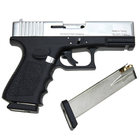 Стартовий пістолет KUZEY GN-19#1 Shiny Chrome Plating/Black Grips - зображення 4