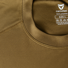 Футболка мужская тактическая полевая повседневная футболка для спецсужб (XXXL) Койот (OPT-6561) - изображение 7