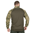 Рубашка тактическая полевая износостойкая летне-весенняя рубашка KOMBAT (XXXL) ММ14/Олива (OPT-27601) - изображение 4