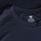 Футболка мужская тактическая полевая повседневная футболка для спецсужб XL Синий (OPT-6151) - изображение 6