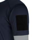 Футболка мужская тактическая полевая повседневная футболка для спецсужб M Синий (OPT-6151) - изображение 5