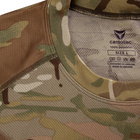 Футболка мужская тактическая полевая повседневная футболка для спецсужб (XXL) Multicam (OPT-8341) - изображение 6