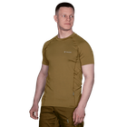 Футболка мужская тактическая полевая повседневная футболка для спецсужб (XL) Койот (OPT-9331) - изображение 2