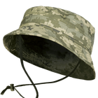 Панама тактическая универсальная маскировочный головной убор для спецслужб 57 ММ14 (OPT-5201) - изображение 1