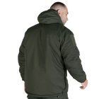 Куртка тактическая износостойкая легкая теплая куртка для спецслужб XXL Олива (OPT-46521) - изображение 4