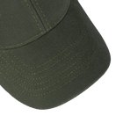 Бейсболка тактична універсальна кепка для спецслужб KOMBAT 5822 Олива (OPT-6161) - зображення 5