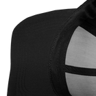 Бейсболка тактична універсальна кепка для спецслужб KOMBAT 5849 Чорний (OPT-5401) - зображення 6