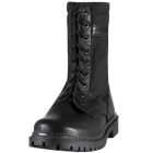 Берці польові зносостійкі черевики для силових структур KOMBAT 43 Чорний (OPT-26051) - зображення 6